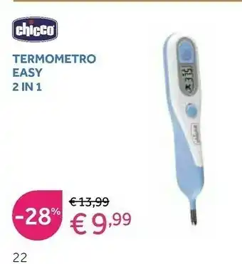 Prenatal Chicco Termometro Easy 2 In 1 offerta