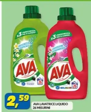 Risparmio Casa AVA LAVATRICE LIQUIDO 26 MISURINI offerta