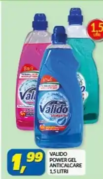 Risparmio Casa VALIDO POWER GEL ANTICALCARE offerta