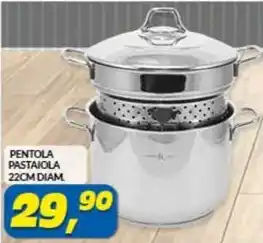 Risparmio Casa PENTOLA PASTAIOLA 22CM DIAM offerta
