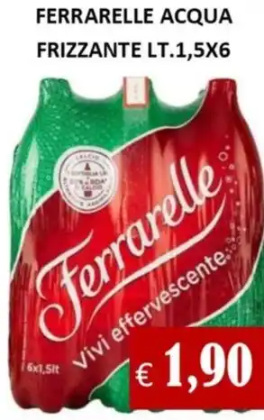 FERRARELLE ACQUA FRIZZANTE LT.1,5X6