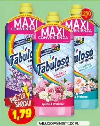 Risparmio Casa FABULOSO PAVIMENTI 1250 ML offerta