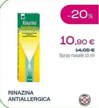 RINAZINA ANTIALLERGICA Spray nasale 10 ml