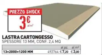 Ottimax LASTRA CARTONGESSO offerta
