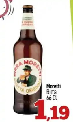 Moretti Birra 66 CL