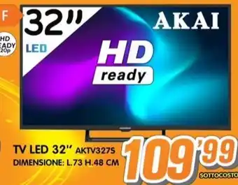 AKAI TV LED 32" AKTV327S