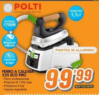 POLTI FERRO A CALDAIA 535 ECO PRO