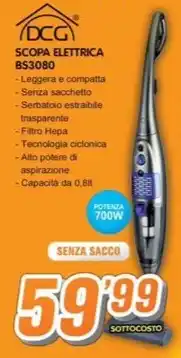 Golino Service DCG SCOPA ELETTRICA BS3080 offerta