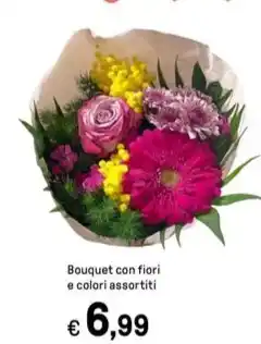 Iper La Grande Bouquet con fiori e colori assortiti offerta