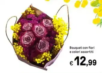 Iper La Grande Bouquet con fiori e colori assortiti offerta