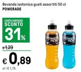 Bevanda isotonica gusti assortiti 50 cl POWERADE