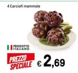 Iper La Grande 4 Carciofi mammole offerta