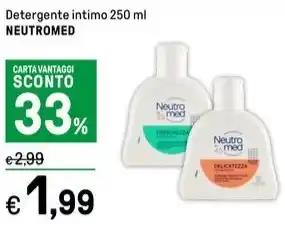 Iper La Grande Detergente intimo 250 ml NEUTROMED offerta