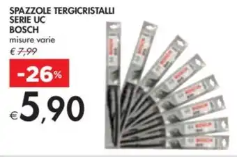 Bennet SPAZZOLE TERGICRISTALLI SERIE UC BOSCH offerta