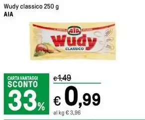 Iper La Grande Wudy classico 250 g AIA offerta