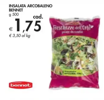 Bennet INSALATA ARCOBALENO BENNET g 500 offerta
