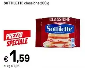 Iper La Grande SOTTILETTE classiche 200 g offerta