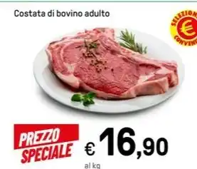 Iper La Grande Costata di bovino adulto offerta