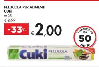 Bennet PELLICOLA PER ALIMENTI CUKI offerta