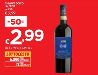 Bennet CHIANTI DOCG LA PIEVE offerta