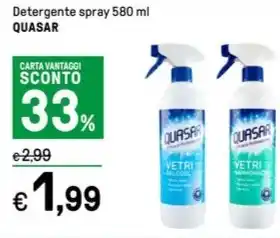 Iper La Grande Detergente spray 580 ml QUASAR offerta