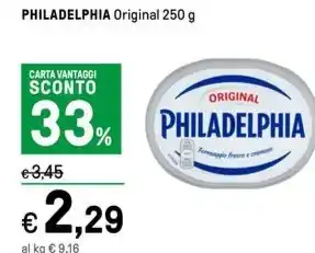 Iper La Grande PHILADELPHIA Original 250 g offerta