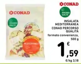 Spazio Conad INSALATA MEDITERRANEA CONAD PERCORSO QUALITÀ offerta