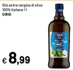 Iper La Grande Olio extra vergine di oliva 100% italiano 1 l CIRIO offerta