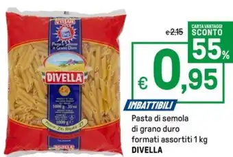 Pasta di semola di grano duro formati assortiti 1 kg DIVELLA