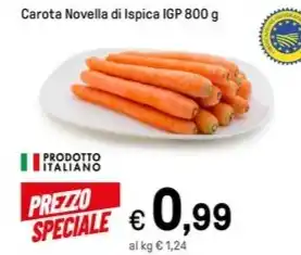 Iper La Grande Carota Novella di Ispica IGP 800 g offerta