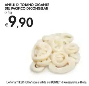 Bennet ANELLI DI TOTANO GIGANTE DEL PACIFICO DECONGELATI offerta