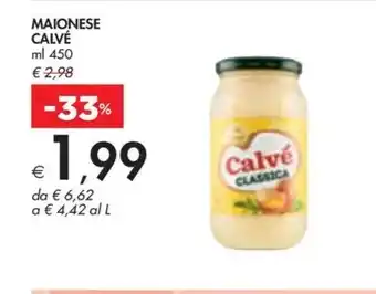 Bennet MAIONESE CALVÉ ml 450 offerta