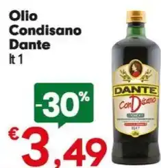 Despar Olio Condisano Dante lt 1 offerta