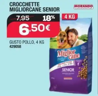 MORANDO CROCCHETTE MIGLIORCANE SENIOR 4 KG