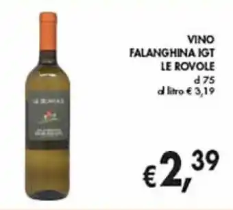 VINO FALANGHINA IGT LE ROVOLE cl 75