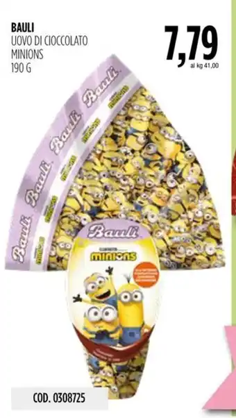 Carico Cash & Carry BAULI UOVO DI CIOCCOLATO MINIONS 190 G offerta