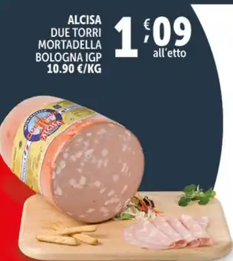 ALCISA DUE TORRI MORTADELLA BOLOGNA IGP