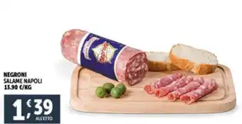 Deco Supermercati NEGRONI SALAME NAPOLI offerta