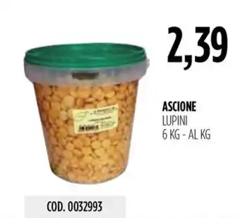 Carico Cash & Carry ASCIONE LUPINI 6 KG offerta