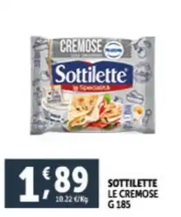 Deco Supermercati SOTTILETTE LE CREMOSE G185 offerta