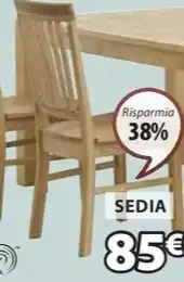 JYSK SEDIA offerta