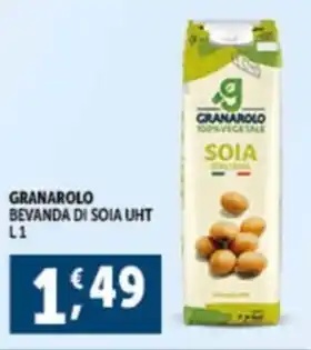 Deco Supermercati GRANAROLO BEVANDA DI SOIA UHT offerta