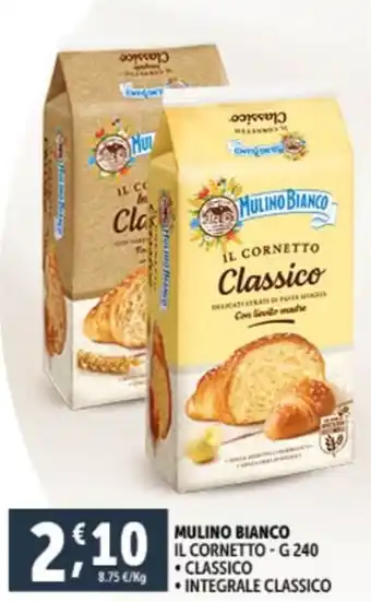 Deco Supermercati MULINO BIANCO IL CORNETTO-G 240 offerta