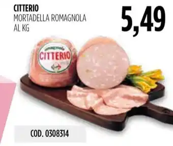 Carico Cash & Carry CITTERIO MORTADELLA ROMAGNOLA offerta