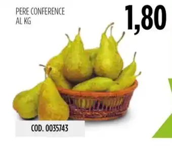 Carico Cash & Carry PERE CONFERENCE offerta