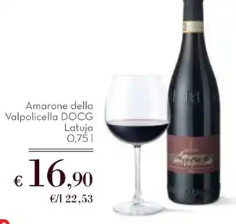 Sapori & Dintorni Conad Amarone della Valpolicella DOCG Latuja 0,75 l offerta