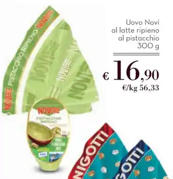 Sapori & Dintorni Conad Uovo Novi al latte ripieno al pistacchio 300 g offerta