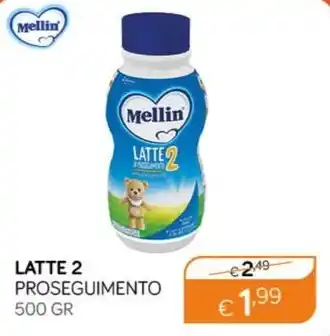 Primi Anni Mellin LATTE 2 PROSEGUIMENTO 500 GR offerta