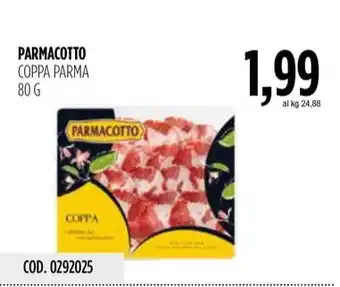 Carico Cash & Carry PARMACOTTO COPPA PARMA 80 G offerta