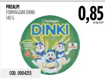 PREALPI FORMAGGINI DINKI 140 G